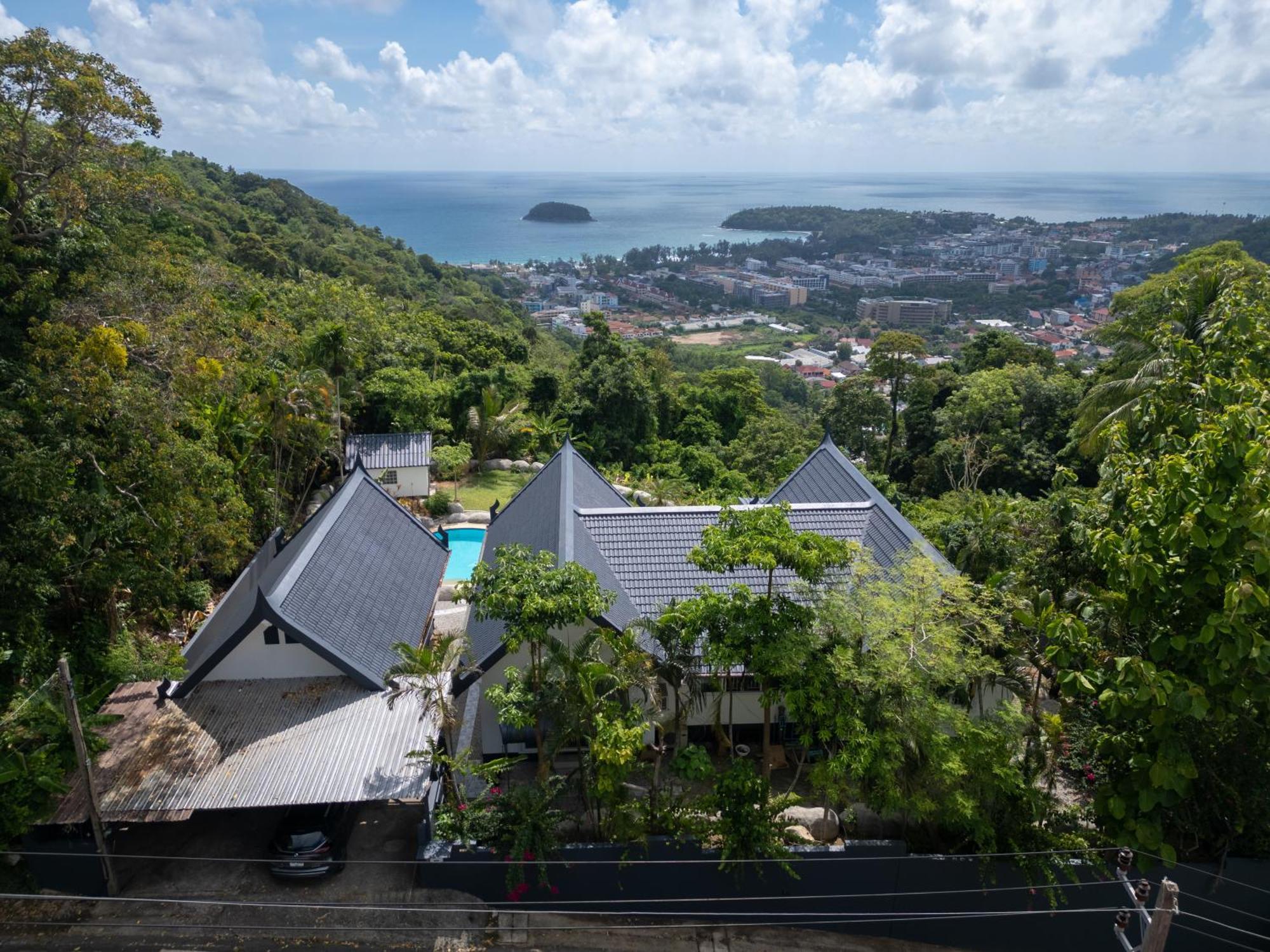 Villa Olympus Ocean Vista Kata Beach Ban Kata Buitenkant foto